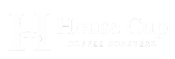 House Cup Coffee Roasters logo with a circular emblem and the brand name