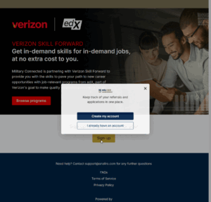 MilCon Signup